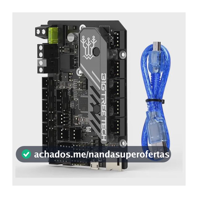 Placa-mãe Bigtreetech Btt Skr E3 V3.0 De 32 Bits Integrada -