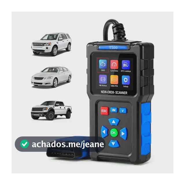 Scanner Automotivo Obd2 Leitor De Códigos Auto Diagnóstico