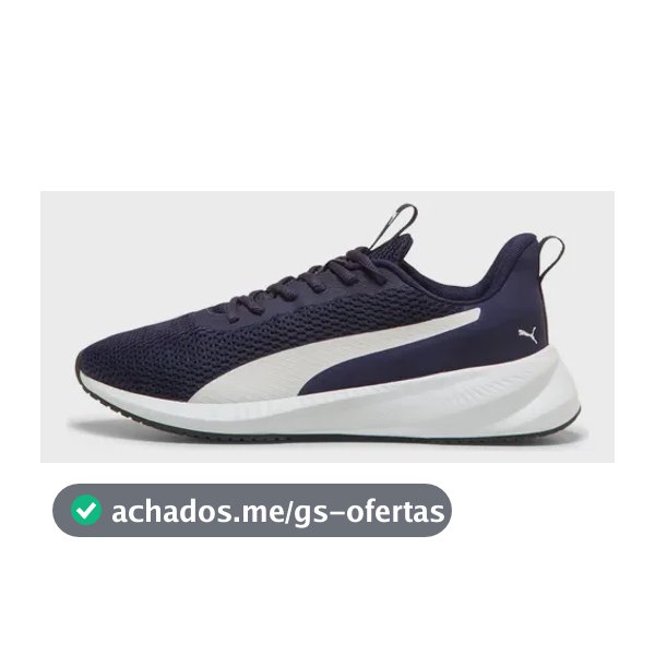 Tênis Masculino Flyer Lite 3 Bdp Puma Azul/marinho Liso 40 Br