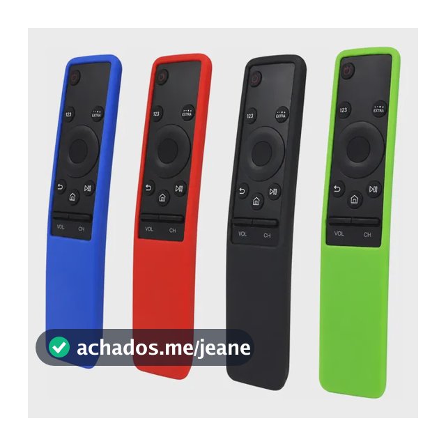 Capinha De Silicone Para Controle Remoto Tv Samsung 4k Smart