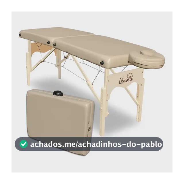 Maca Para Massagem Portátil Profissional 180x80 De Largura