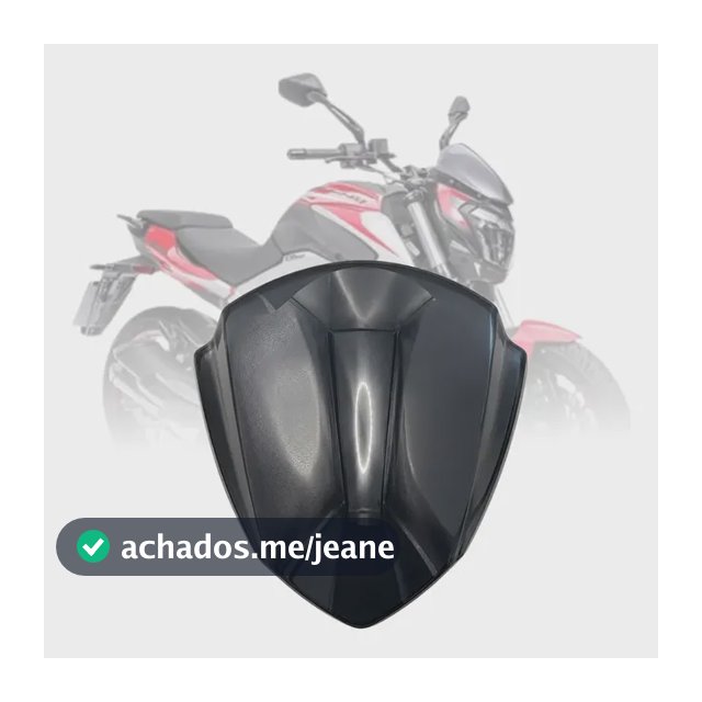Parabrisa Frontal Bolha Bajaj Dominar 250/400 2022 Até 2026 Fumê