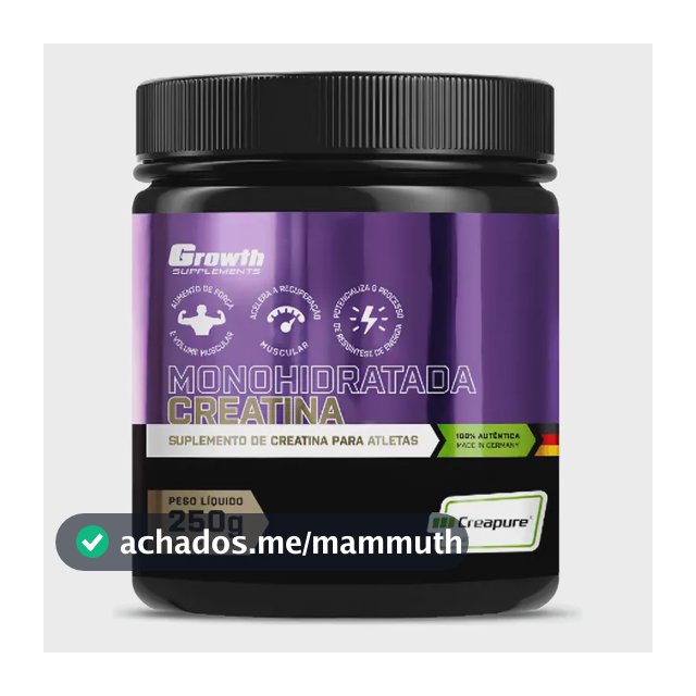 Creatina (250g) Creapure - G.supplements Sabor Sem Sabor