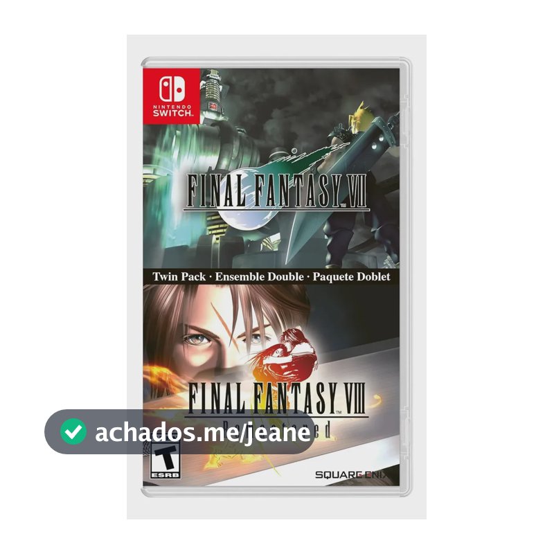 Final Fantasy Vii & Final Fantasy Viii Remastered Twin - Nsw
