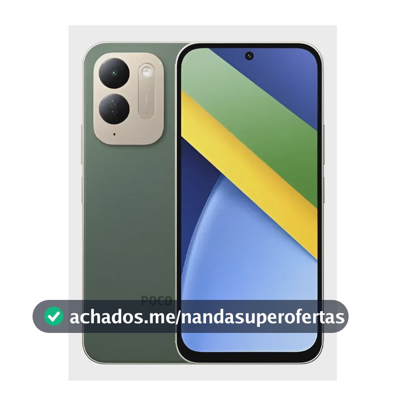 Xiaomi Poco C95 Pro 256 8 Ram Dual Chip Celular Novo Global Verde