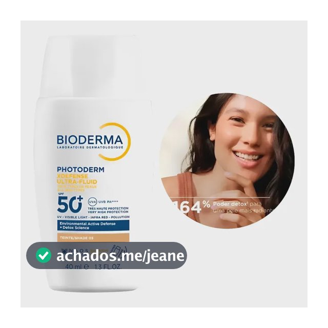 Protetor Solar Bioderma Photoderm Xdefense Fps60 Cor 3.0
