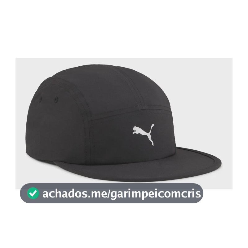 Boné De Corrida Unissex Essentials Running 5 Panel Puma