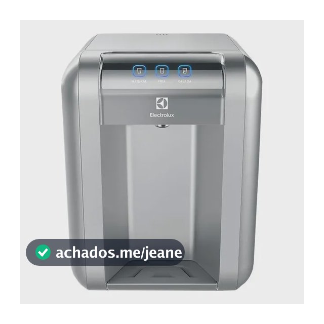 Purificador De Água Electrolux Gelada/fria/natural Pe11x Bivolt Prateado