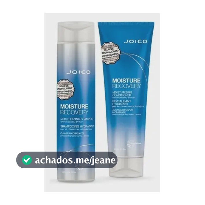 Kit Joico Moisture Recovery Shampoo 300ml Cond 250ml