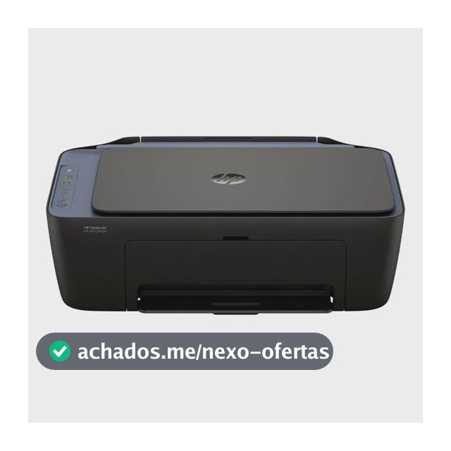 Impressora Multifuncional HP DeskJet Ink Advantage 2975 Colorida 1 USB 2.0 de alta velocidade Wi-Fi de banda dupla - 100 a 240 VCA - AJ4Y4A#AK4