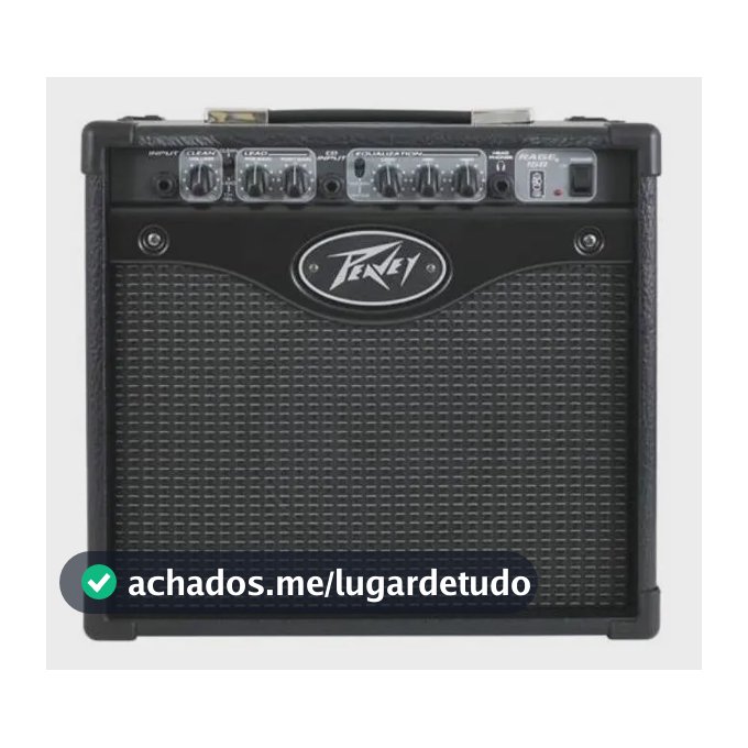 Amplificador Guitarra Combo Peavey Rage 158 15W RMS Transtube