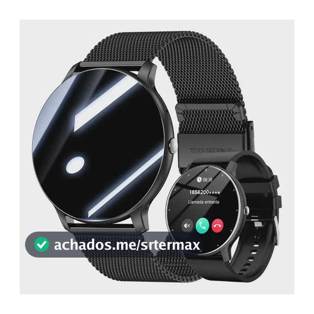 Smartwatch Esportivo Masculina Relógio Inteligente Redondo