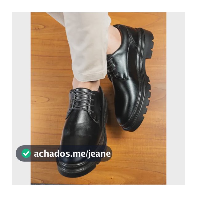 Sapato Social Masculino Oxford Casual Moderno E Confortável