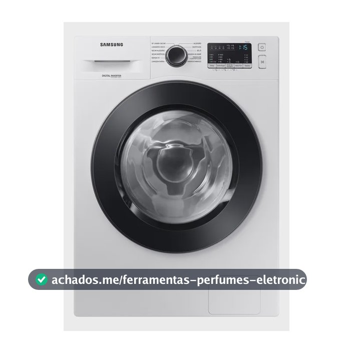Lava E Seca Samsung Wd11m Com Digital Inverter Branca 11kg Cor Branco