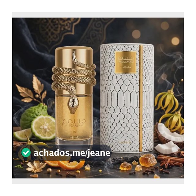 Lattafa Musamam White Intense Feminino 100ml Eau de Parfum