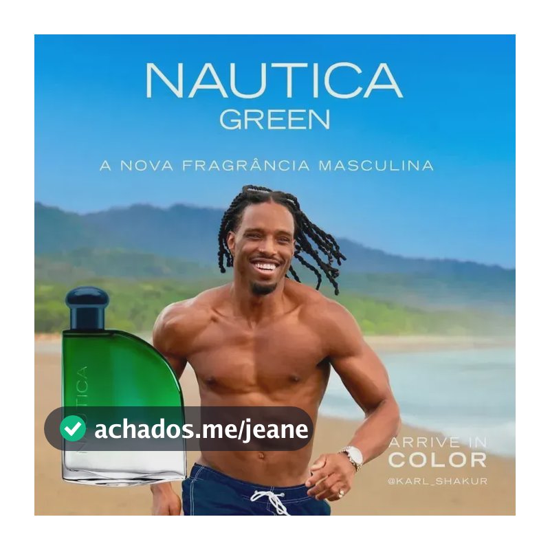 Perfume Nautica Colors Green Masculino Eau De Toilette 100ml
