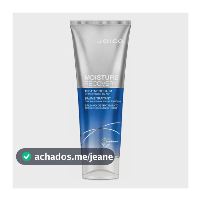 Máscara Joico Moisture Recovery Treatment Balm 250 Ml Smart