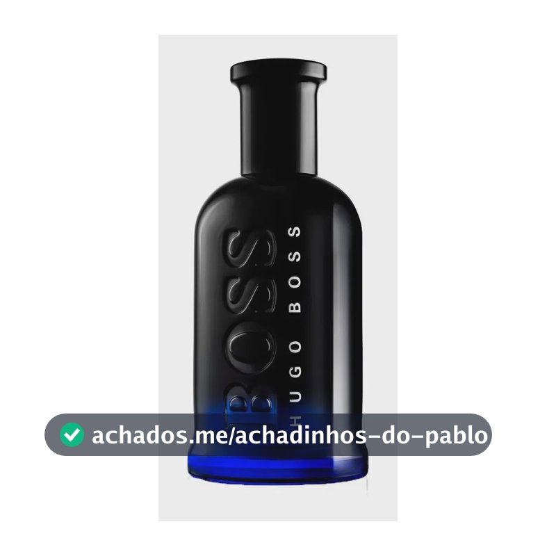 Perfume Hugo Boss Bottled Night Masculino Eau De Toilette 100Ml