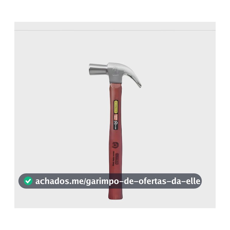 Martelo Ferradura 29mm 51-424s Stanley
