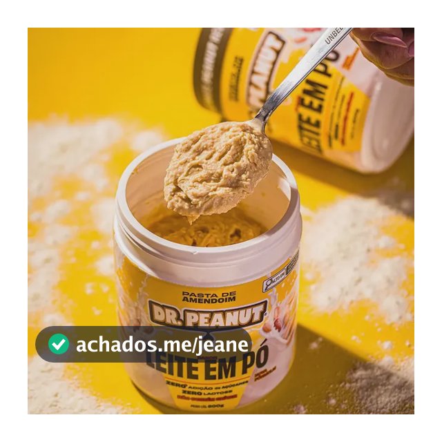 Pasta De Amendoim Dr. Peanut Leite Em Pó Com Whey 250g Sem Glúten