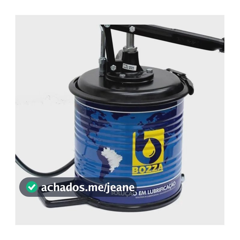 Engraxadeira Manual C/ Capacidade De 7 Kg 8522 -g3 Bozza