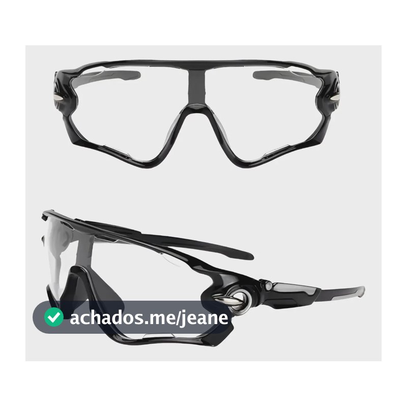 Óculos Esportivo Bike Ciclismo Mtb Speed Proteção Uv 400 Transparente