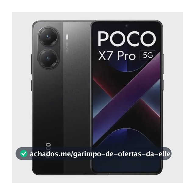 Xiaomi Poco X7 Pro Dual SIM 5g 512gb Preto 12ram 50mpx