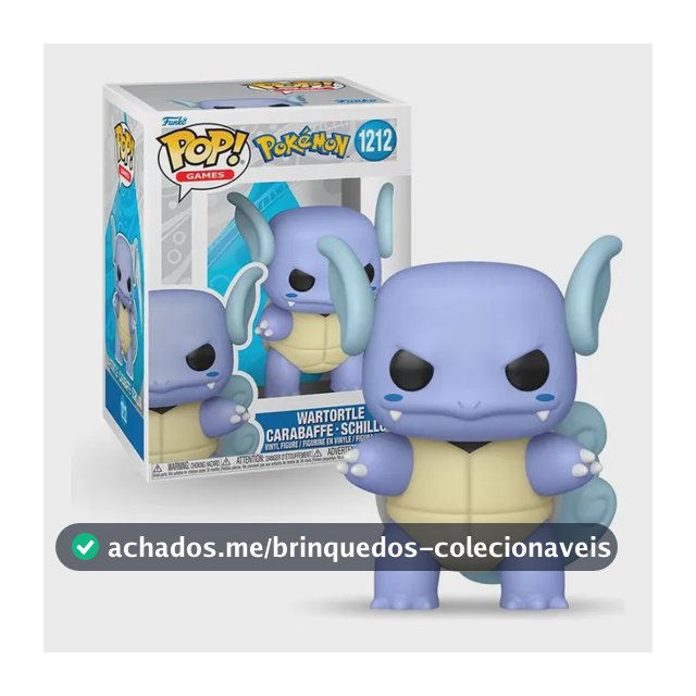 Boneco Funko Pop! Pokemon - Wartortle