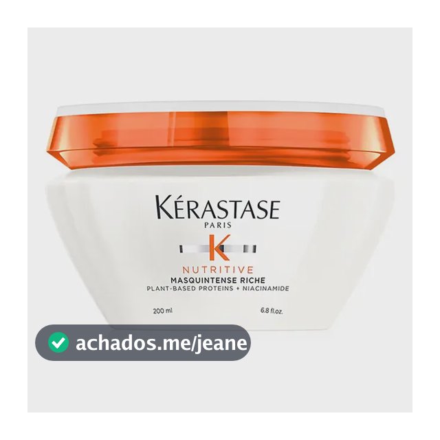 Máscara Kérastase Nutritive Masquintense Riche 200ml
