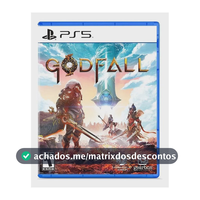 Godfall Ps5 Mídia Física