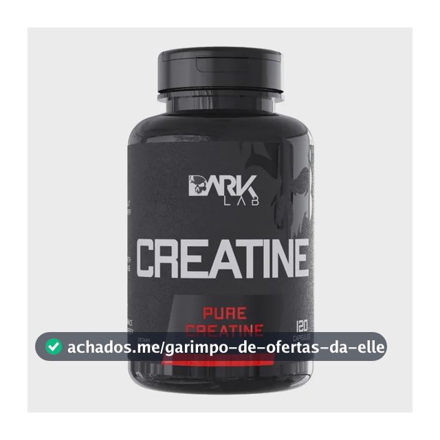 Creatina Dark Lab Premium em cápsula Sem sabor de 120 un
