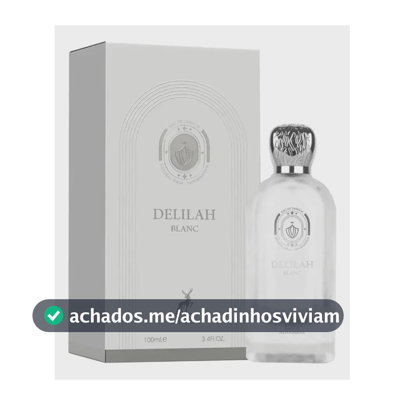 Perfume Arabe Delilah Blanc Maison Alhambra 100 Ml Original