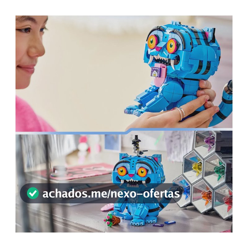 Lego® Guerreiras Do K-pop Derpy Tiger E Sussie Bird 72537 825 Derpy Tiger