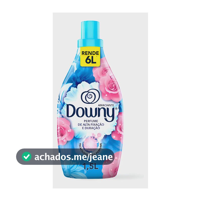 Amaciante Downy Concentrado Brisa de Verão 1.5L Rende 6L