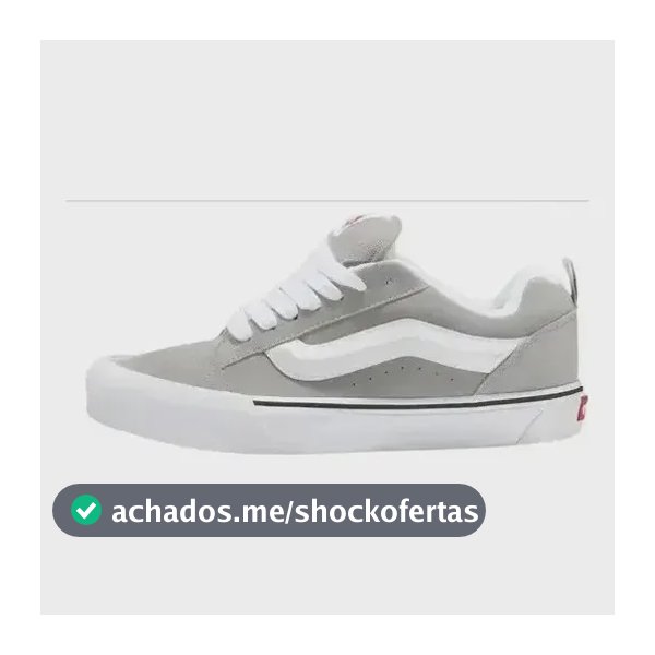 Tênis Vans Knu Skool Black White