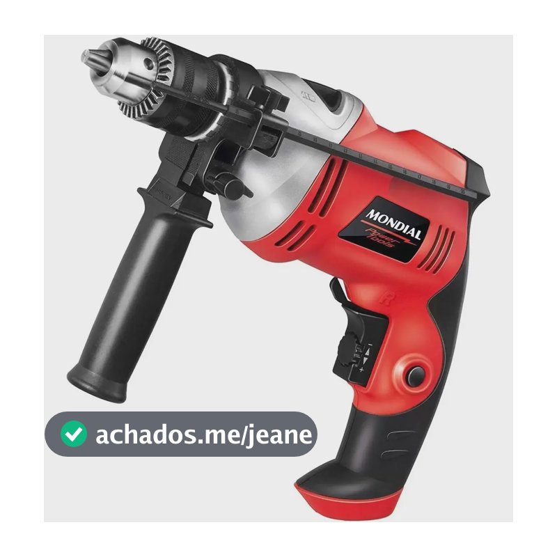 Furadeira Elétrica de impacto 13mm 750w Mondial FFI-05