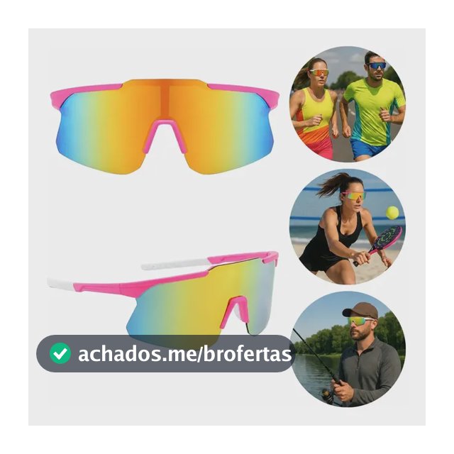 Óculos Esportivo Ciclismo Beachtenis Pesca Corrida Uv400