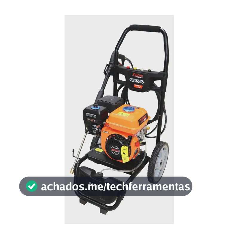Lavadora Alta Pressão Gasolina 3000 Psi 7hp Laranja