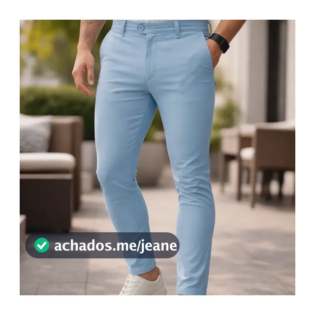 Calça Alfaiataria Masculina Bengaline Ajustada