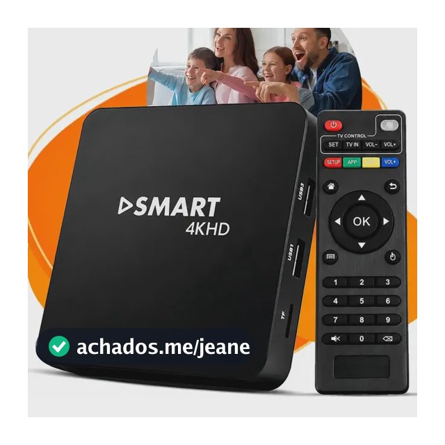 Smart Pro Tv Box 4k Android Tv Youtube Netflix Wi-fi 5g