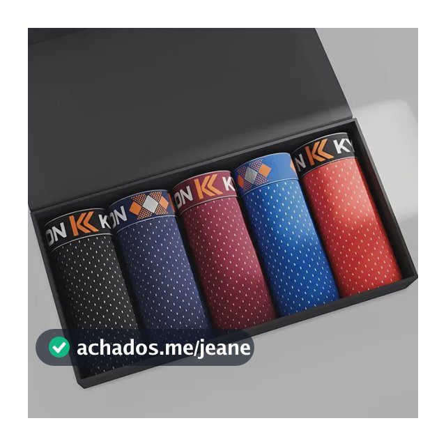 Kit 5 Cuecas Box Boxer Dry Fit Masculina Microfibra Premium