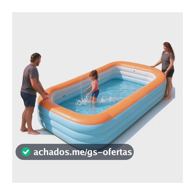 Piscina Inflável Redonda Summit Pulse 2300l Portátil 2.6m3c Azul-celeste