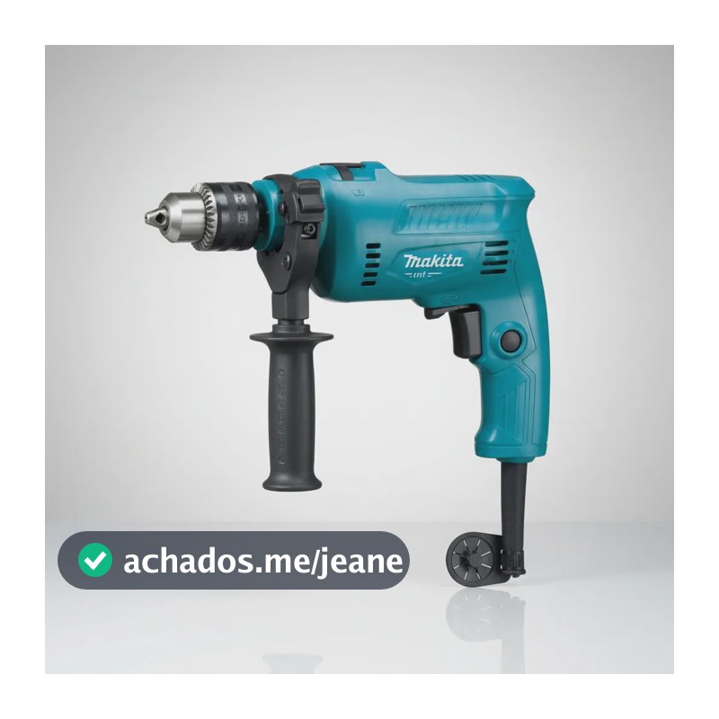 Furadeira Impacto Makita M0801b 13mm Mandril 1/2 550w 127v Azul-turquesa 127v 50 Hz/60 Hz
