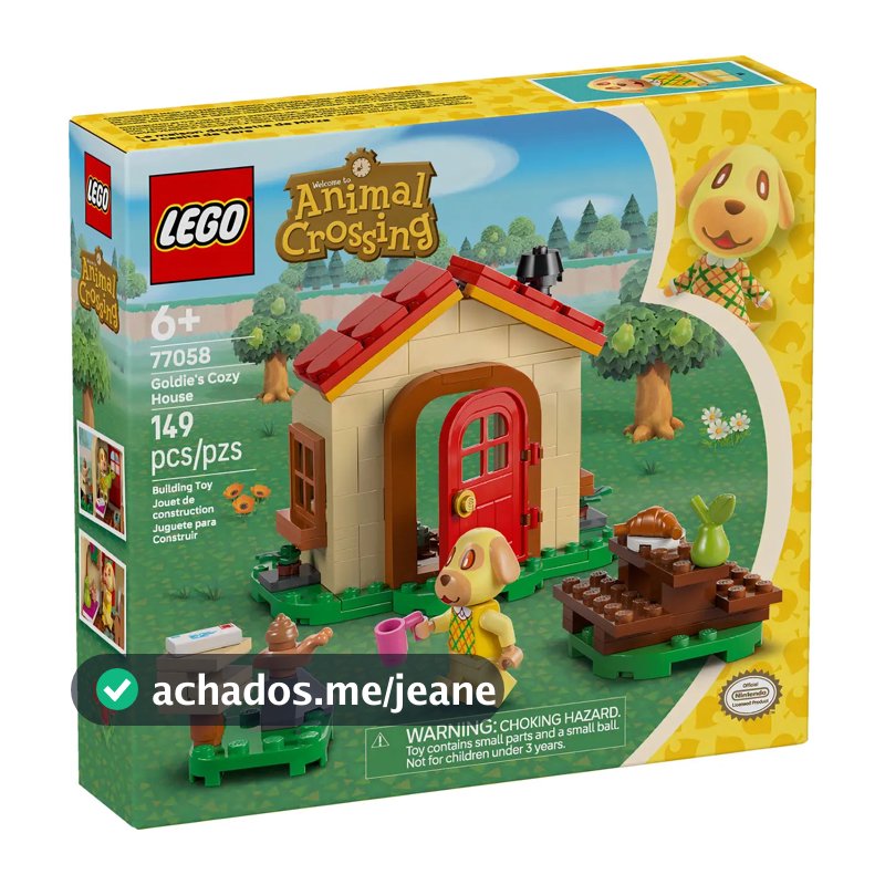 Lego® Animal Crossing A Casa Aconchegante Da Goldie77058
