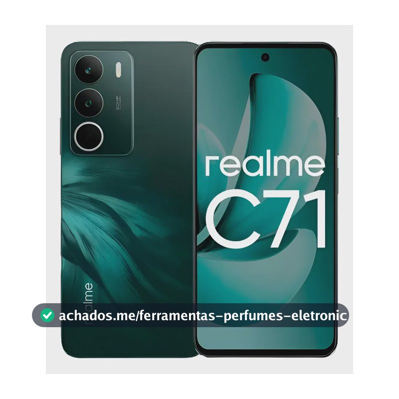 Realme C71 4/128 Verde-escuro.