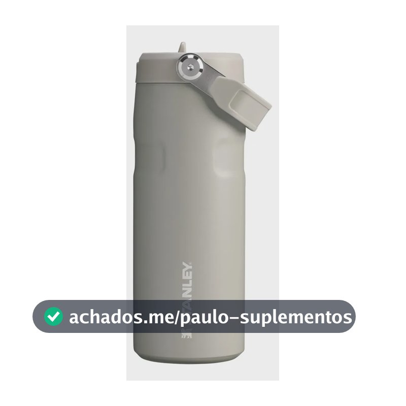 Garrafa Térmica Stanley Aerolight Flip Straw Ash 473ml