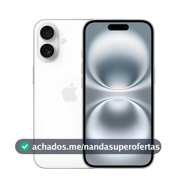 Apple iPhone 16 (128 GB) - Branco