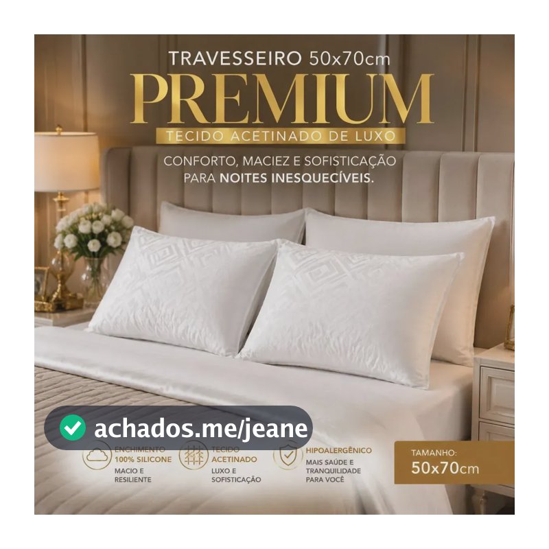 Kit 2 Travesseiros Toque de Plumas – Linha Hotel Luxo | Catalinda Arteira Tenha noites de sono mais confortáveis com o Kit com 2 Travesseiros Toque de Plumas Linha Hotel Luxo da Catalinda Arteira.