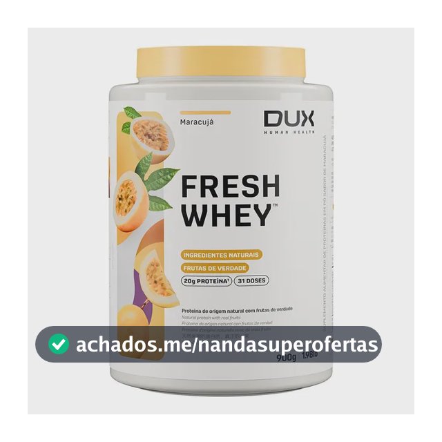 Fresh Whey + Saudável Dux Nutrition 900g - Sabores Sabor Maracujá