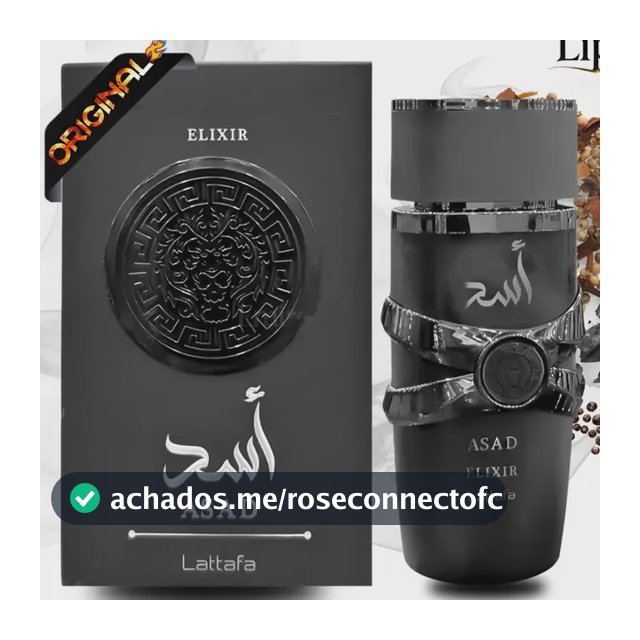 Perfume Asad Elixir 100ml Eau De Parfum Original Edp Lançamento 2026